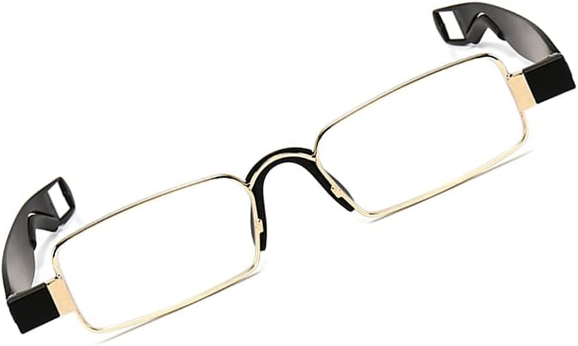 Computer Reading Glasses Fold Up Reading Glasses +2.0 Blue Light Blocking Eyeglasses Soft TR Frame For Women/Men Black (Size : +3.5)