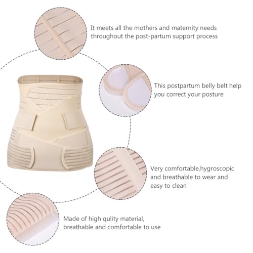 Set 3 Fajas Postparto Soporte Abdomen y Cintura Talla M miniatura 7