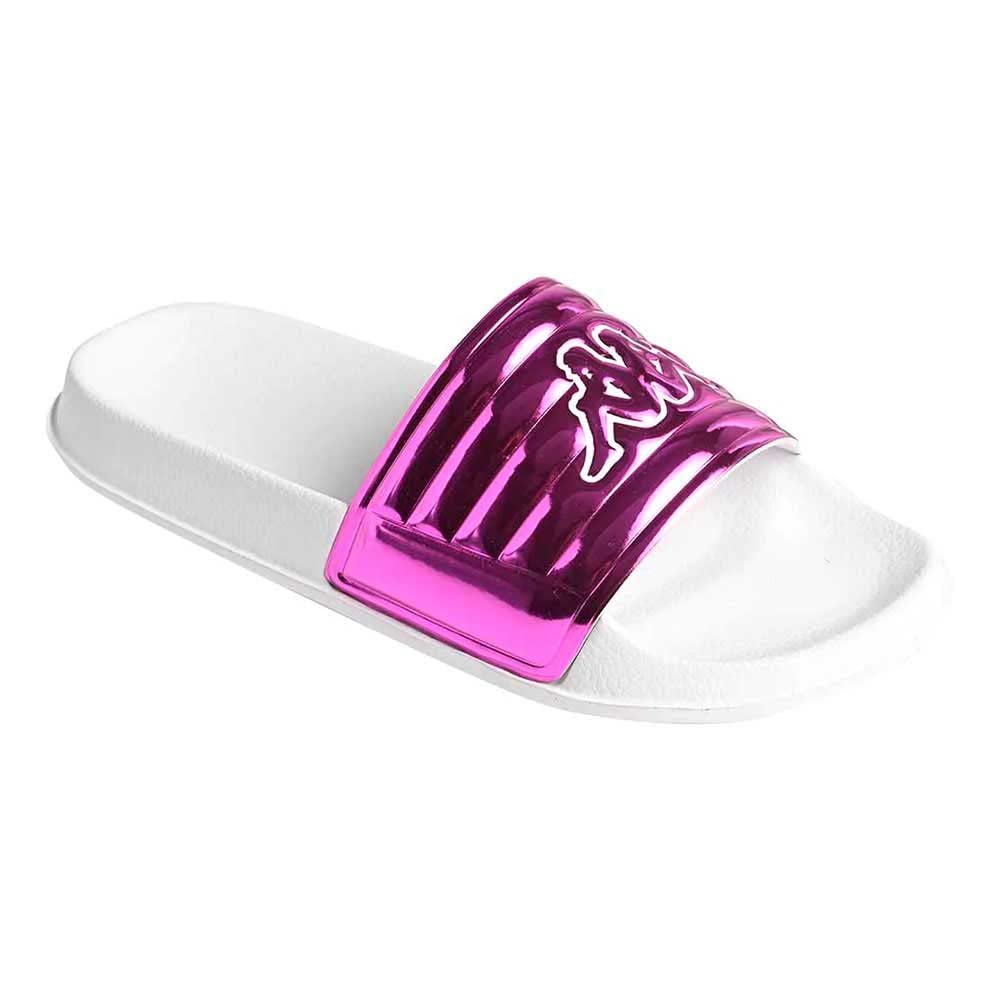 Kappa NOLESIT Kid, Slippers, White/Pink, 37 EU, White/Pink