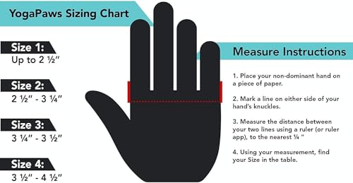 YogaPaws Elite Padded Non Slip Yoga Gloves and Yoga Socks for Women and Men4