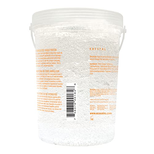 Eco Style Krystal Styling Gel - Adds Body And Shine To All Styles - Moisturizes And Maintains Healthy Hair - Strong, Weightless Hold - Ideal For Any Hair Type And Color - Leaves No Residue - 80 Oz #TOP5