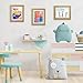 Golden State Art, 8.5x11 Kids Art Frames, Front-Opening Picture Frame Great for Kids Drawings, Artworks, Children Art Projects, Schoolwork, Home or Office (Brown, Set of 2)