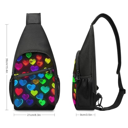 Mochila casual tipo sling para pecho y hombro miniatura 2
