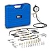 MSW Kit Prova Pressione Benzina Manometro Kit Tester Benzina MSW-EGN-13 (con Valigetta, Set 30 Pezzi)