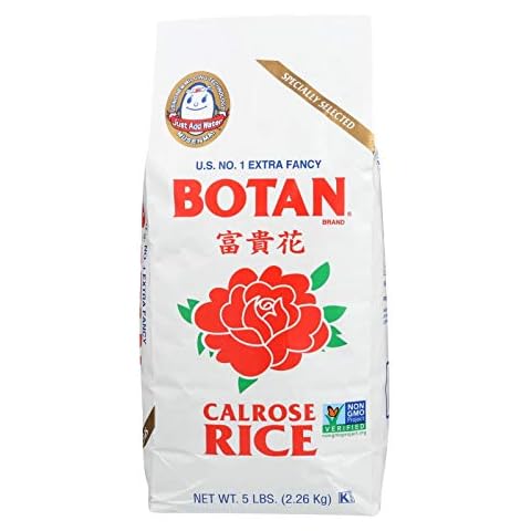 Botan Calrose Rice, 5 Pound - 8 per case. Cover