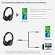 Bluetooth Funkkopfhörer mit USB Sender, Bluetooth5.3 Kopfhörer Kabellos TV Headset, Einziehbarer Kopfbügel, Ultraleichtes Over-Ear Funkkopfhörer für Senioren Erwachsene, Keine Audioverzögerung