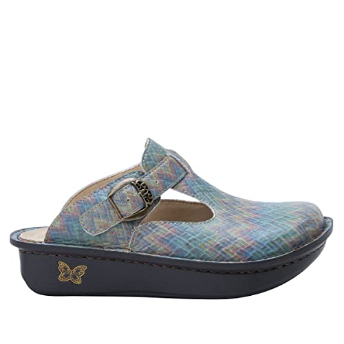 Alegria Women's Classic Woven Wonder Leather Clog 9 M Us #TOP1