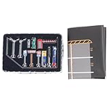 Pilipane Miniature Traffic Road Model Toy Lifelike Educational Interactive Decorative Miniature Traffic Road Infrastructure Model for Home (English Style A)