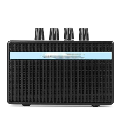 Mini amplificador de sonido eléctrico y altavoz de graves para guitarra con cable de 3.5mm