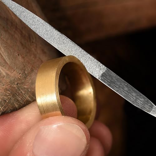 MSIHEY Set Diamant Nadelfeilen, Fein Feilenset von 3D Drucker Zubehör Mini Feilen Set zum Feilen von Holz Schmuck Metall Kunststoff Modellbau,Enthält 10 Diamantfeilen und 8 Diamantbohrer.