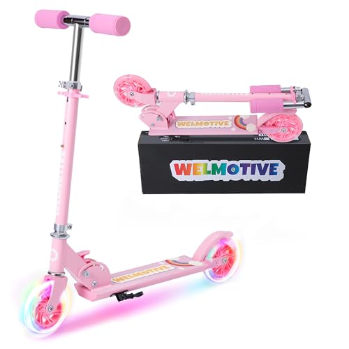 Kick Scooter for 3+Years Old Boys & Girls Lightweight, Foldable, Aluminum Frame,...