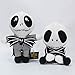 The Nightmare Before Christmas Pumpkin King Jack en peluche mignon Jack bébé poupée Halloween en peluche peluches 2 pièces ensemble