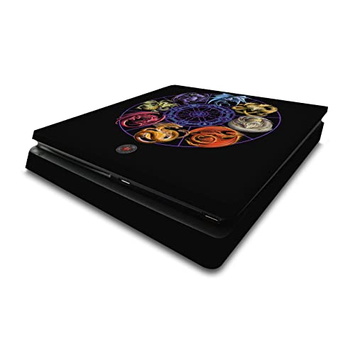 Autocollant de jeu PS4 Slim pour protéger la console des rayures et masquer les traces