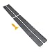 TAYDMEO Carbonio Auto Porta davanzale,per Peugeot 306,4PCS Adesivi per targhette Adesivi per Porte in Fibra di Carbonio per Auto