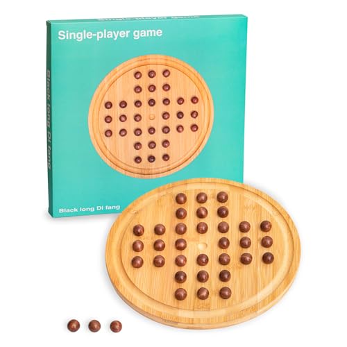 Juego de Estrategia de Madera Sólida para 1 Jugador miniatura 1