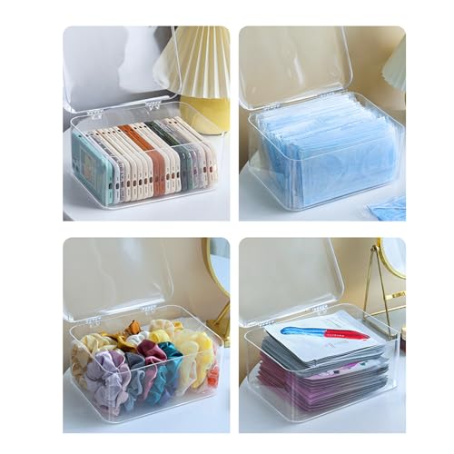 Boîte de rangement plastique grande capacité Estink transparente