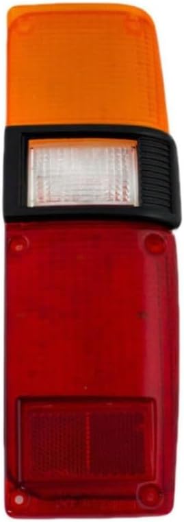 For Toyota Pickup Tail Light Lens 1979 80 81 82 1983 Pair Driver and Passenger Side Lens Only w/Black Rim Replaces TO2808103 | 81561-89121, 81551-89121