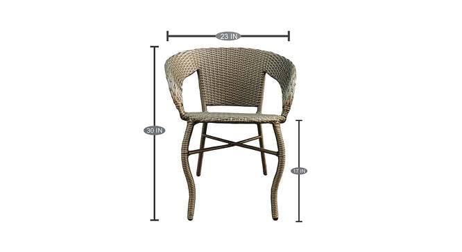 Image of India Beautiful Outdoor Indoor Rattan Wicker Garden Furniture Set for Coffee Table Balcony Furniture Office Furniture Patio Seating Set Standard (4 Chair 1 Table) Matte