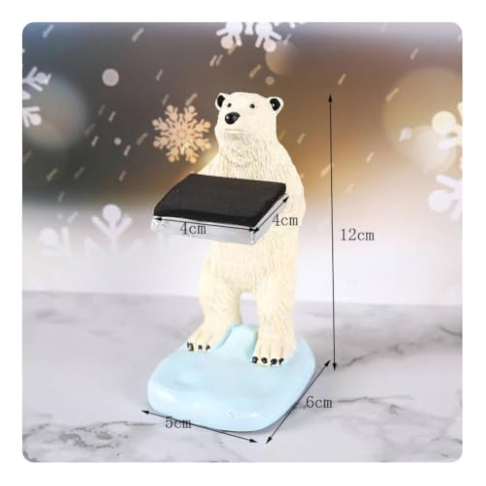 Compact Decorative Figurine Tray Tabletop Watch Stand