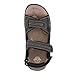 DOCKERS Mens Newpage Outdoor Sport Sandals for Men - Memory Foam Comfort & Adjustable Straps, Grey, 14