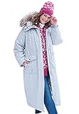 Woman Within Women's Plus Size The Arctic Parka™ In Extra Long Length Coat - 34/36, Pearl Grey...
