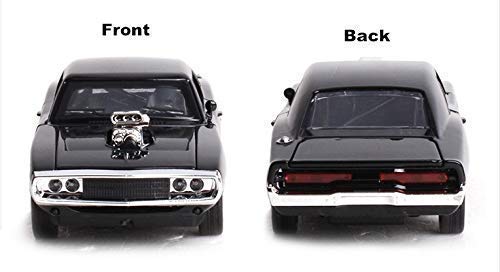 Image of 4 Wheel Drive Metal Car Pull Back with Openable Doors, Engine Cover, Tail with Front and Rear Light & Music Great Gift for Boys and Girls Above (F & F 7)