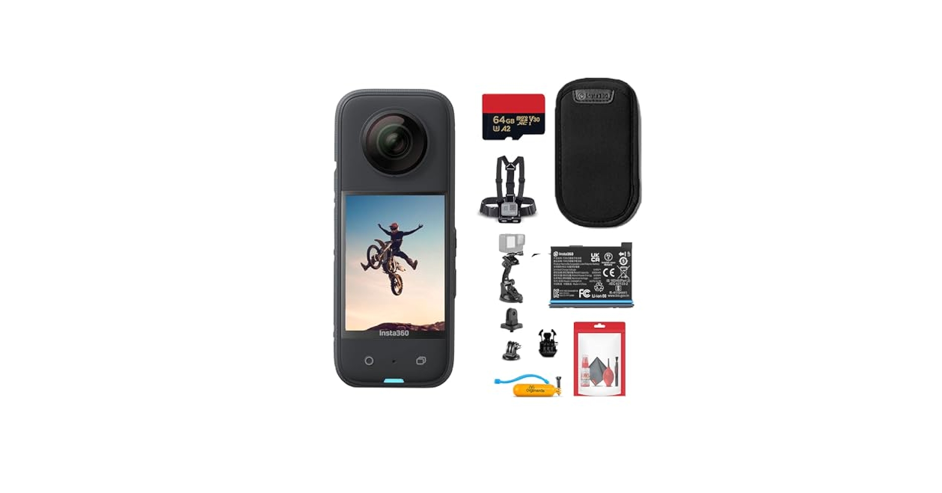 Amazon.com : Insta360 X3 - Waterproof 360 Action Camera with