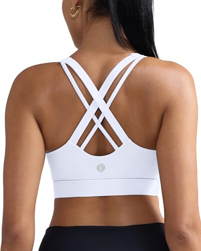 Image of RUNNING GIRL High Impact Sports Bras for Women, High Support Running Adjustable Workout Sports Bras with Sewn in Pads