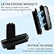 Dewocke Aquarium Glas Starke Magnetbürste, Algenmagnet, Magnetisches Reinigungswerkzeug, Scheibenreiniger Magnet, Aquarium Scheibenreiniger, Reinigungs Magnet Bürste, Aquarium Reinigung Zubehör