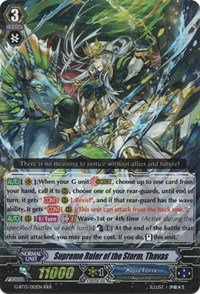 Supreme Ruler of the Storm, Thavas - G-BT13/012EN - RRR - G Booster Set 13: Ultimate Stride