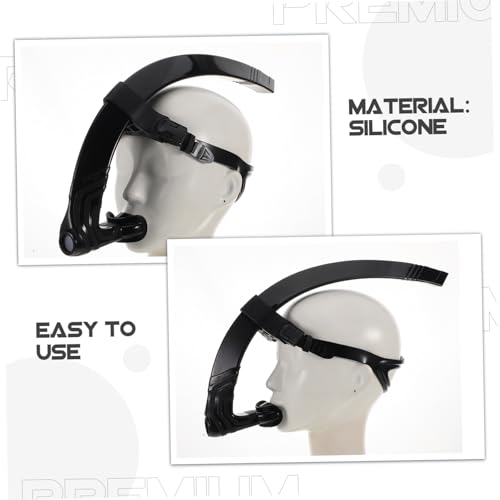 Equipo de snorkel ajustable con válvula para natación miniatura 3