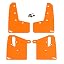 Orange with White Logo