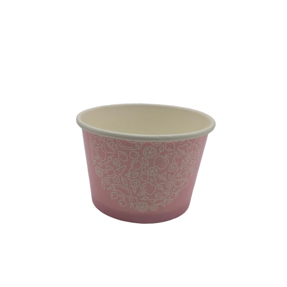 SWS 1000 Eisbecher Rosa 4 oz (120 ml) | Süßes Design für Eis & Desserts