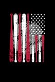camisa estados unidos 2018 nike  Bandera de béisbol de USA: Cuaderno punteado, Regular (6 \"x9\" (15,24 x 22,86 cm)), 120 páginas, papel crema, cubierta mate