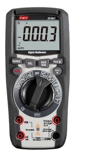 DT-965T Multimetro digitale antiBurn ad alta precisione electricalMeter TrueRMS