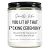 Funny Scented Candle Wedding Officiant Gifts for Wedding Day Officiant Proposal Gifts Thank You Presents for Best Officiant 9 oz