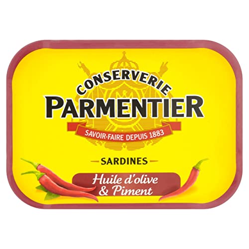 Sardines Huile D' Et Piment Parmentier La Boite De 135 G - vue 3
