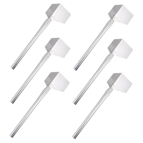 WHAMVOX 6 Piezas Herramientas Chapista Acero Inoxidable Llana Drywall para Cantoneras Esquinas Pared Enlucir Ángulos Exteriores