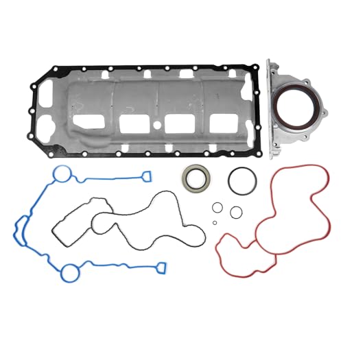 GELUOXI 5135457AF Engine Lower Gasket Replacement for 2005-2012 Chrysler 300 Jeep Grand Cherokee Dodge Charger Challenger 5.7L V8 HEMI