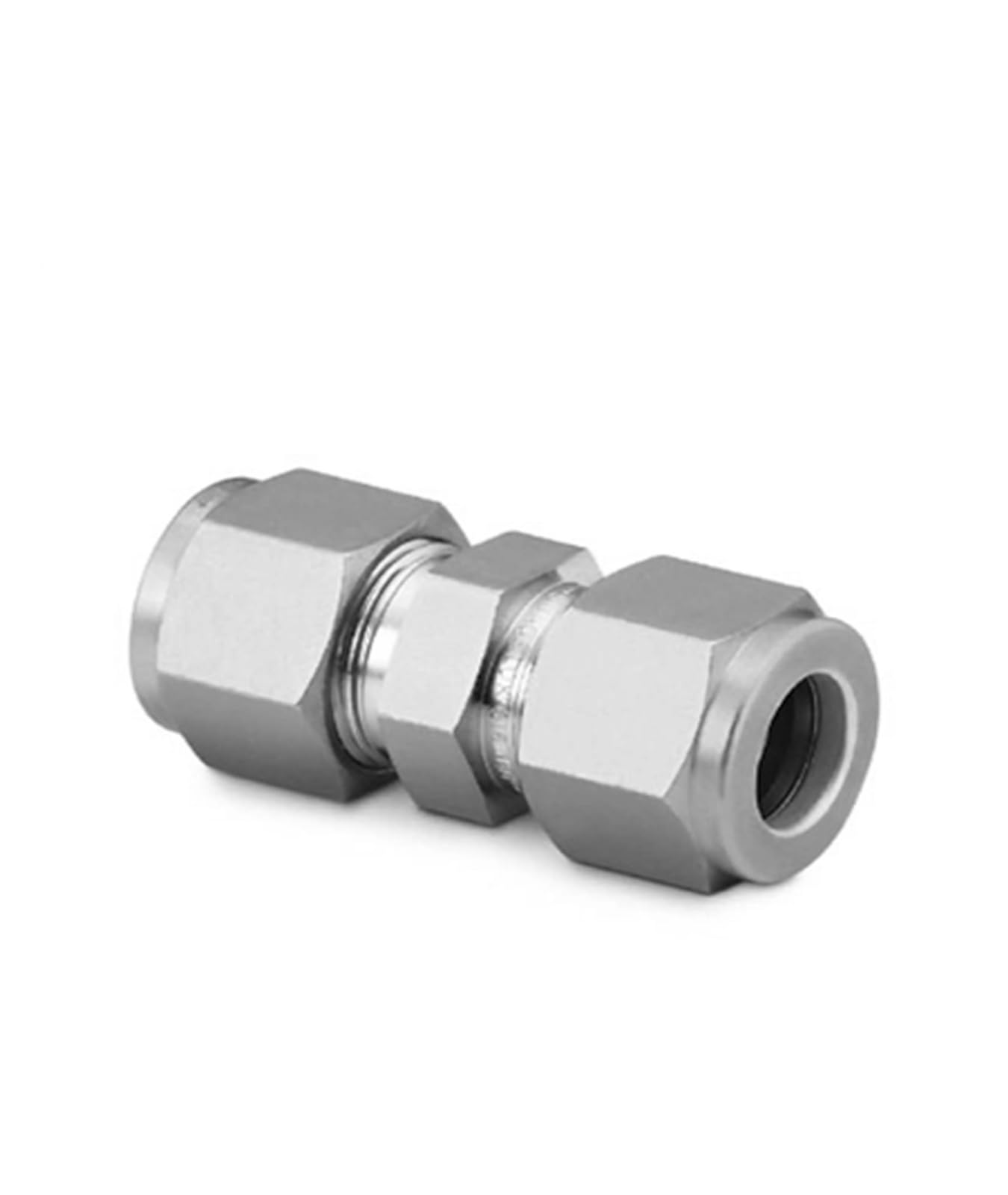 Raccord de tube en acier inoxydable SS-100-6 de 1/16 po pour raccordement industriel précis