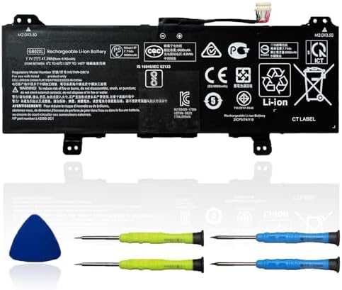 Notebook battery for HP x360 11 G1 EE Chromebook 14-CA GM02XL 47.3Wh 7 Notebook battery for HP x360 11 G1 EE Chromebook 14-CA GM02XL 47.3Wh 7