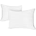 Italian Luxury Plush Gel Pillows (2-Pack) - Premium Quality Luxury 1200 Series Hotel Collection - 30 Oz Fill - Queen