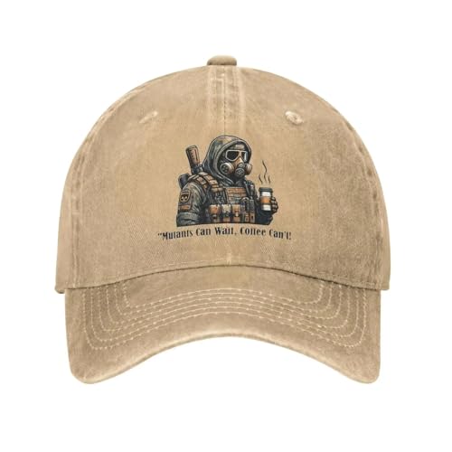 2 Casquettes de baseball unisexes Mutants Coffee Can style hip-hop