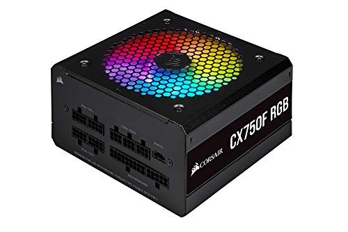 Corsair CX750F RGB -Black- 750W フルモジュラー式 PC電源ユニット 80PLUS Bronze CP-9020218-JP PS971