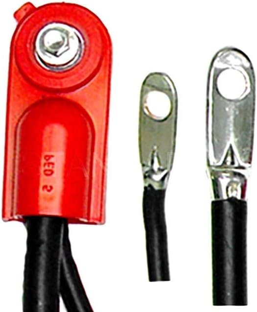 Close-up of A40-2HD Battery Cable Terminals