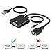 avedio Links HDMI to VGA Adapter, Active HDMI to VGA Converter (Female to Female) with Audio, Support HD 1080P@60Hz, TV Stick, Raspberry Pi, Chromebook, Roku, Xbox (3.5mm Audio Cable Included)