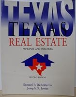 Texas real estate: Principles and practices 0897879473 Book Cover