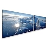 Set panoramico 160 x 40 cm (2 pezzi, 80 x 40 cm) – I nostri esclusivi quadri da parete sono disponibili in molti formati e motivi. Basta inserire 