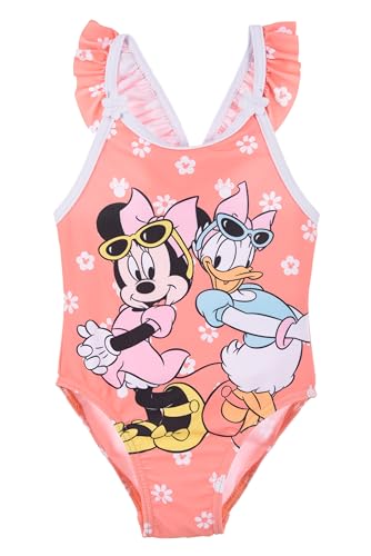 Minnie Mouse bebé-niñas Traje De Baño Una Pieza (Naranja,18 Meses)