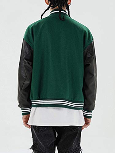 ORANDESIGNE Giacca da Baseball da Donna Giacca